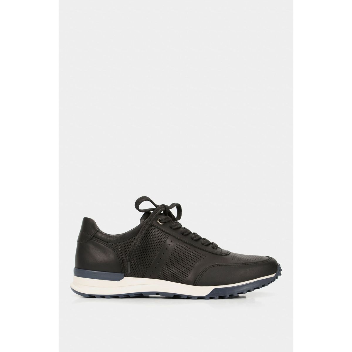 VELEZ - Vélez Tenis vuelos De Cuero Para Hombre Texturas Negro