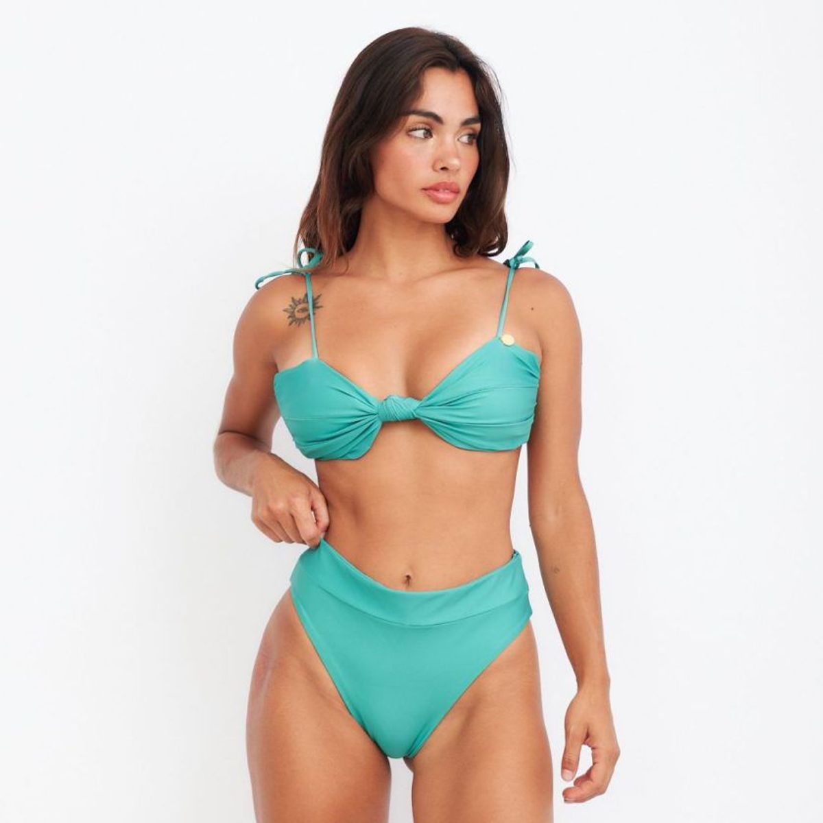 PURPURATTA - BOTTOM BIKINI XAMA COLOR ENTERO