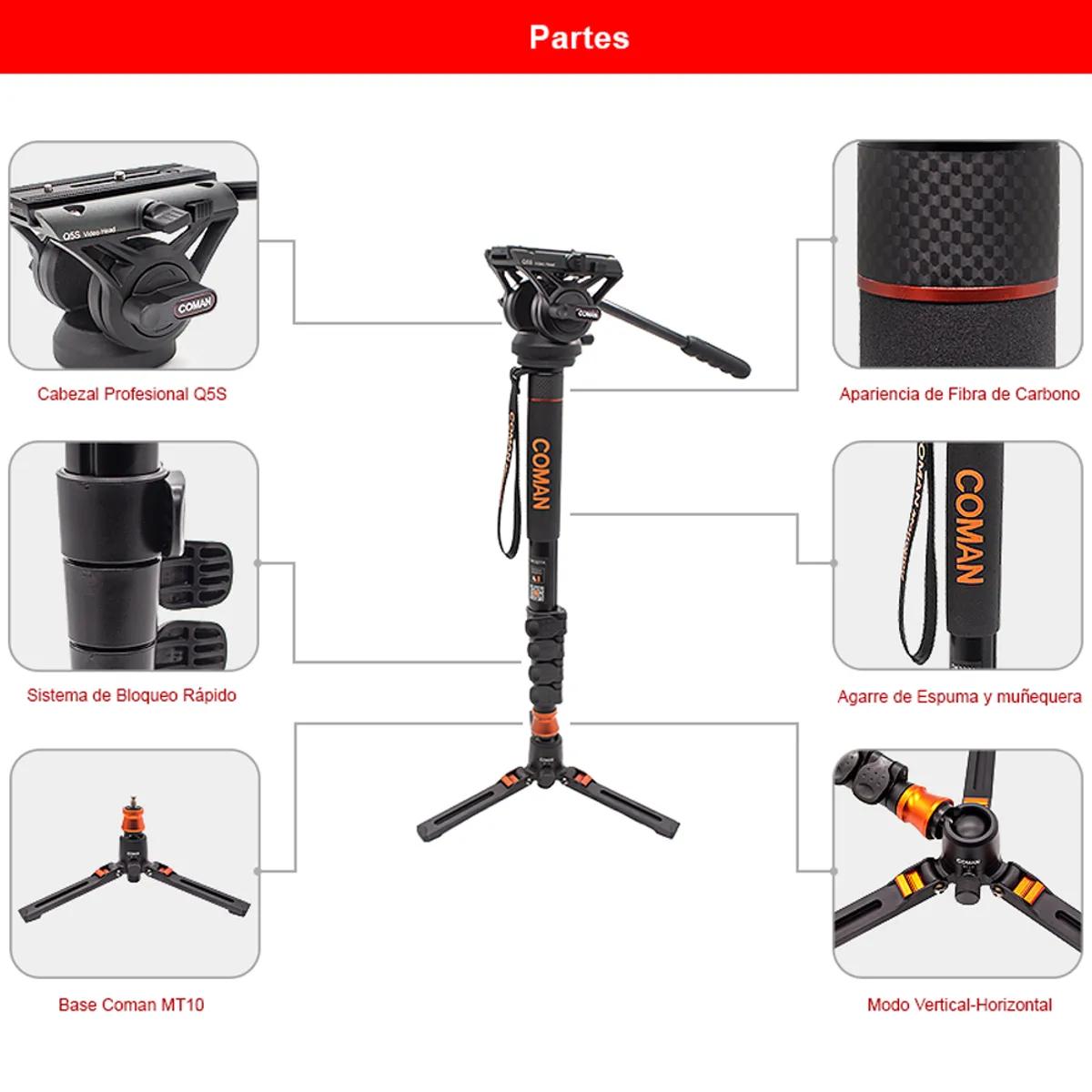 GENERICO - Monopie Coman DK327AQ5S