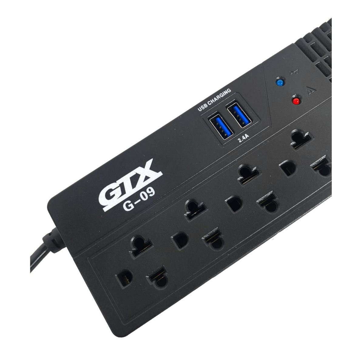 HALION - Estabilizador GTX G-09 1000VA/500W  4 Tomas y 2 Puertos USB