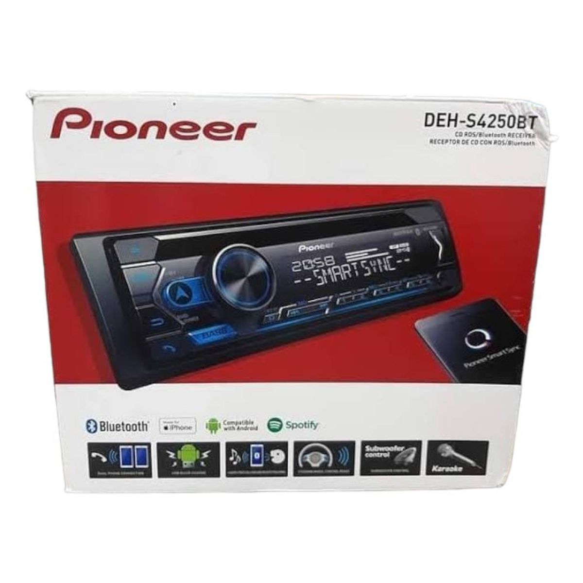 GENERICO - AUTORADIO PIONEER DEH-S4250BT CDBTUSBMP3AUX