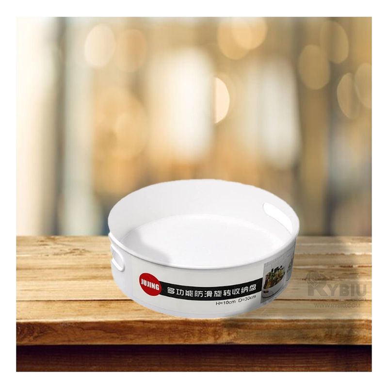 RYBIU IMPORT - Base Funcional para Salsas Blanco Y+Regalo Ligas para Peinar