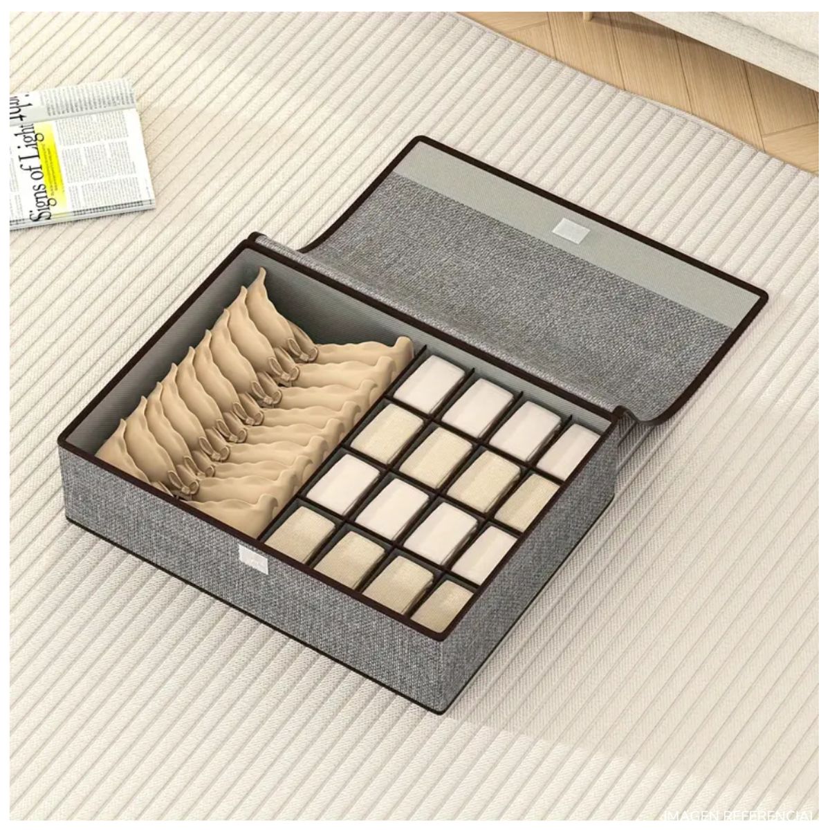 INSPIRA MARKET - Organizador multiusos de ropa y accesorios PACK X3