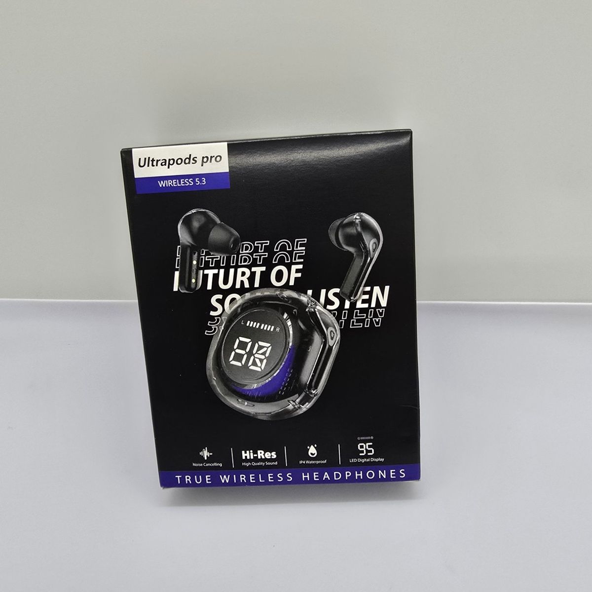 GENERICO - AUDIFONO BT ULTRAPODS PRO negro-blanco-rosado-celeste