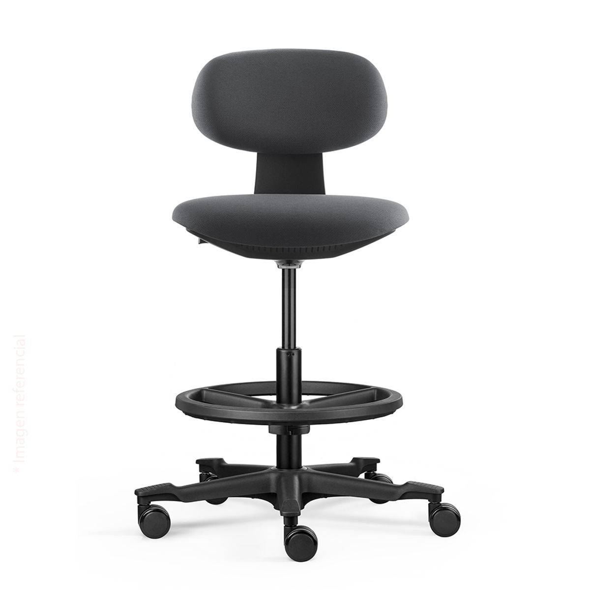 DECORPLAS - Silla giratoria Ergonómica Yoyo Color Dark Grey