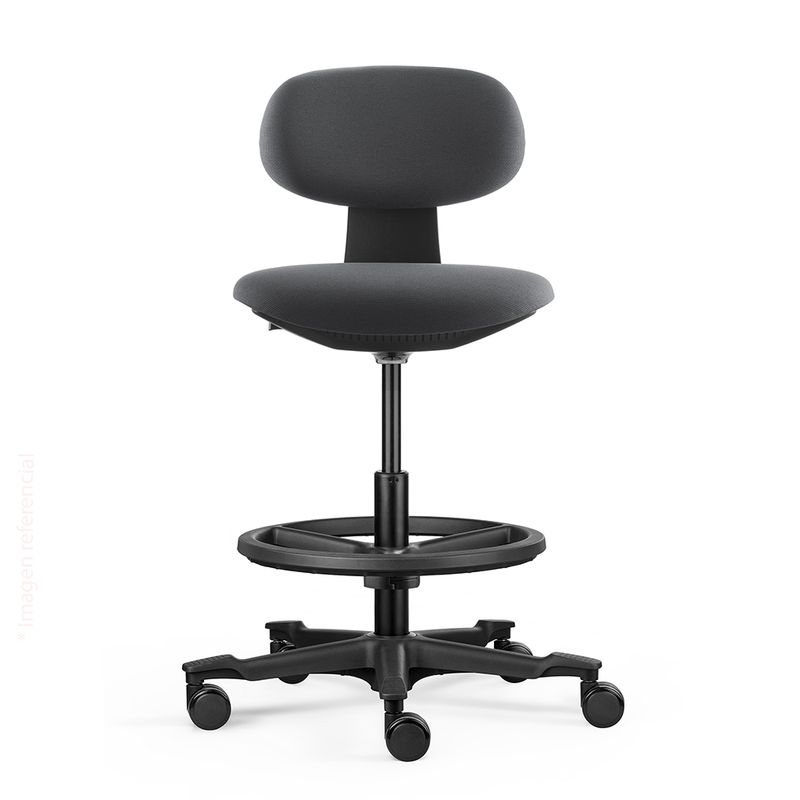 DECORPLAS - Silla giratoria Ergonómica Yoyo Color Dark Grey