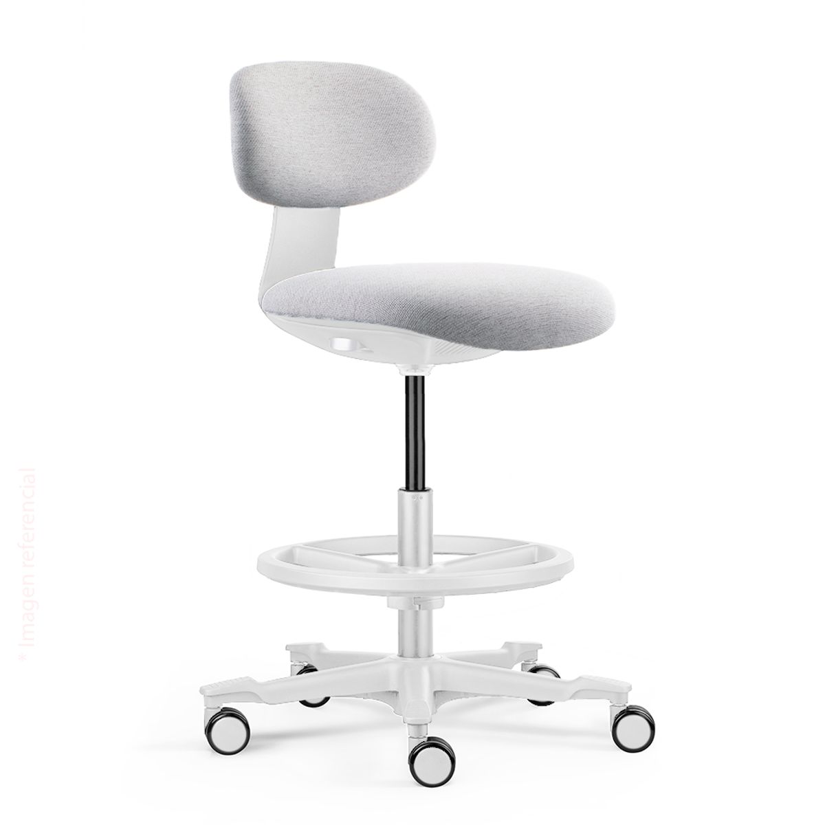 DECORPLAS - Silla giratoria Ergonómica Yoyo Colors Light Grey