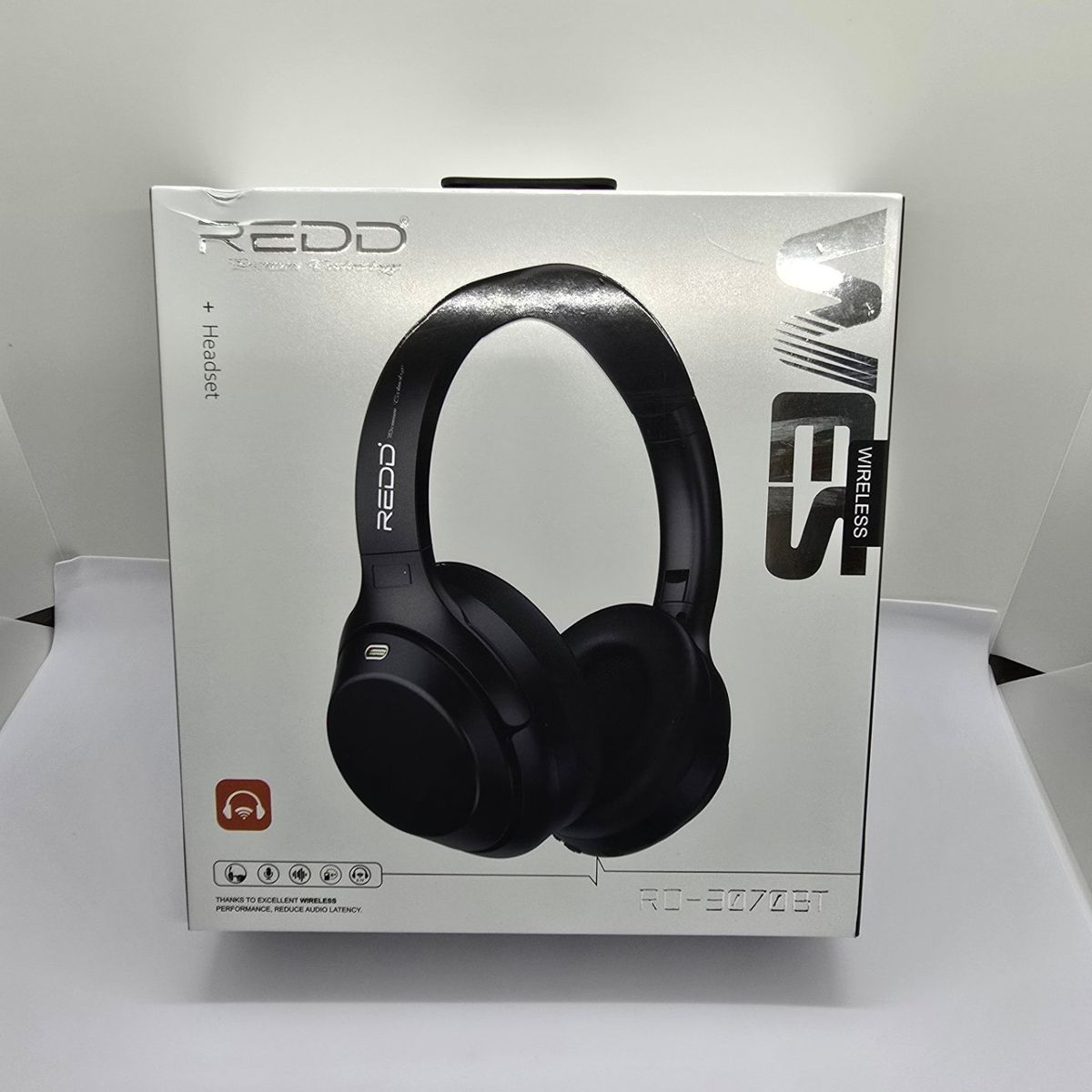 GENERICO - AUDIFONO REDD  BT VINCHA  AZUL-ROSADO-NEGRO