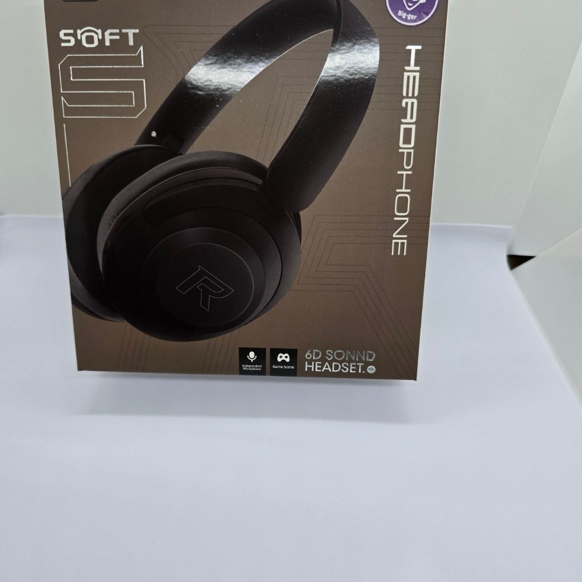 BIG GER - AUDIFONO BT VINCHA BIG-GER NEGRO-BLANCO-AMARILLO