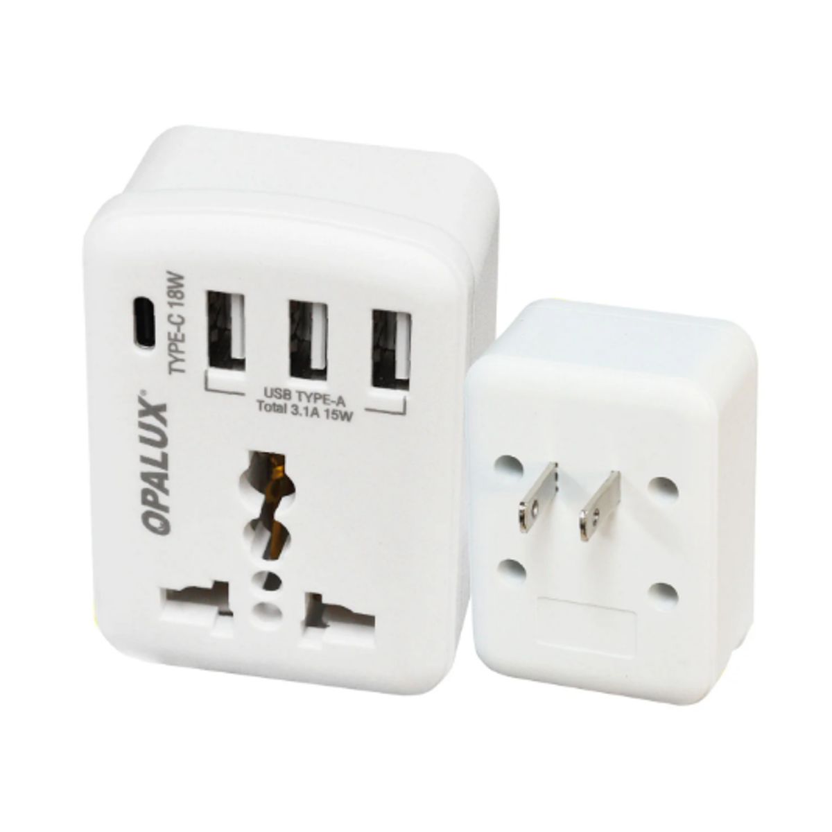 OPALUX - Adaptador Enchufe Múltiple OP-225A OPALUX