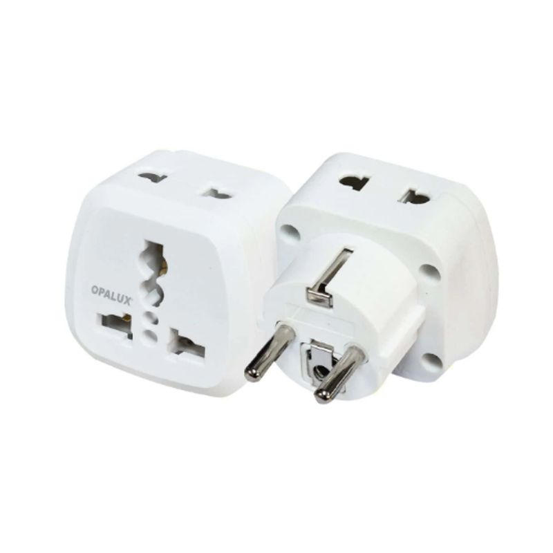 OPALUX - Adaptador Enchufe Schuko OP-633K-EU OPALUX