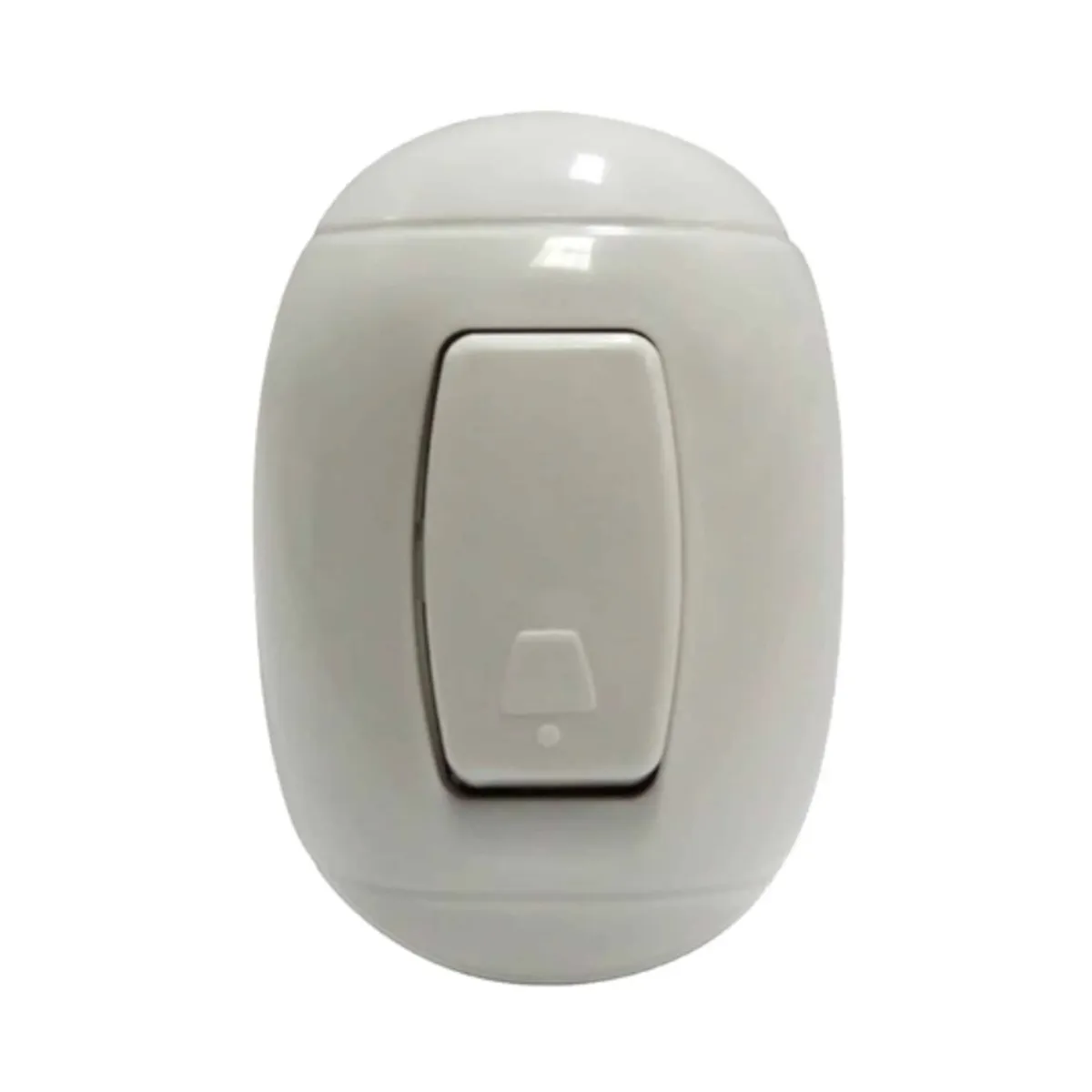 OPALUX - Pulsador para Timbre Oval 223-2WH OPALUX