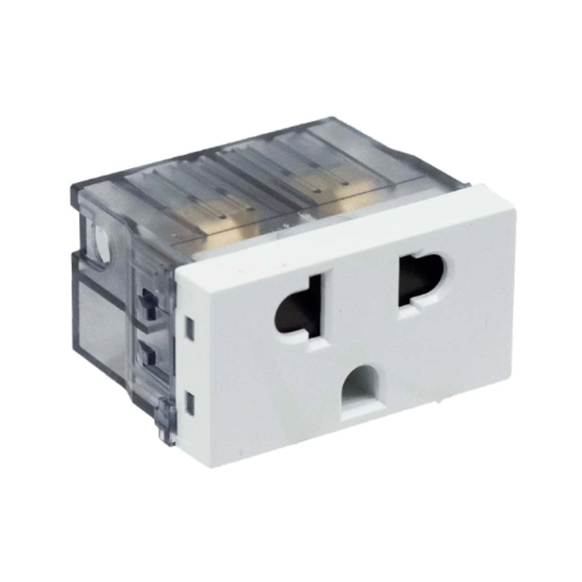 OPALUX - Dado Toma Universal con Línea Tierra K205 OPALUX