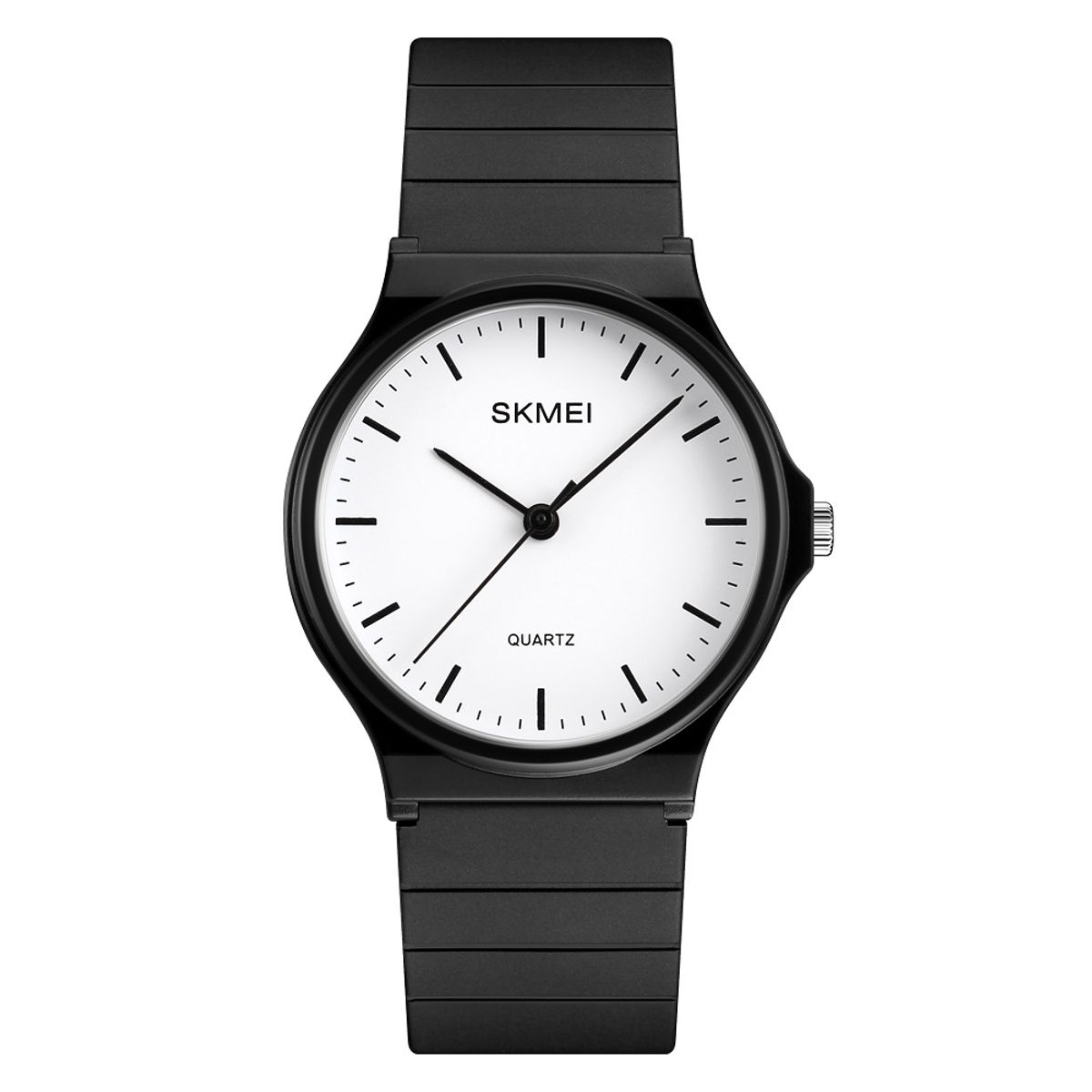 SKMEI - RELOJ SKMEI 1419 Negro CORREA Silicona PARA MUJER_.