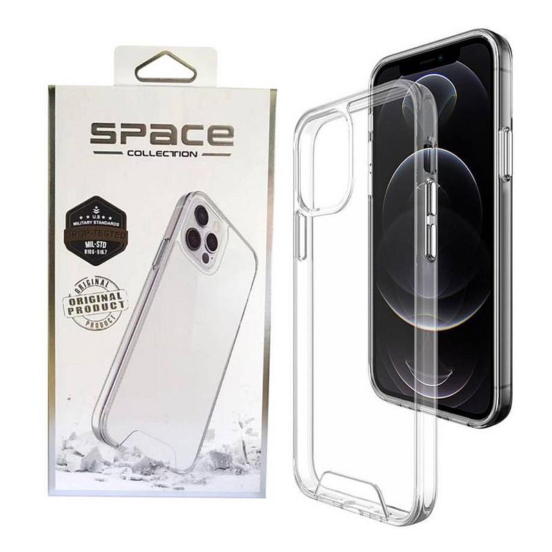 GENERICO - FUNDA TRANSPARENTE PARA IPHONE 16 PRO MAX CASE RESISTENTE ANTICAIDA