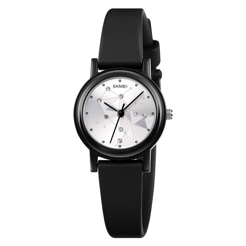 SKMEI - RELOJ SKMEI 1659 Negro CONSTELACIÓN CORREA Silicona PARA MUJER_.
