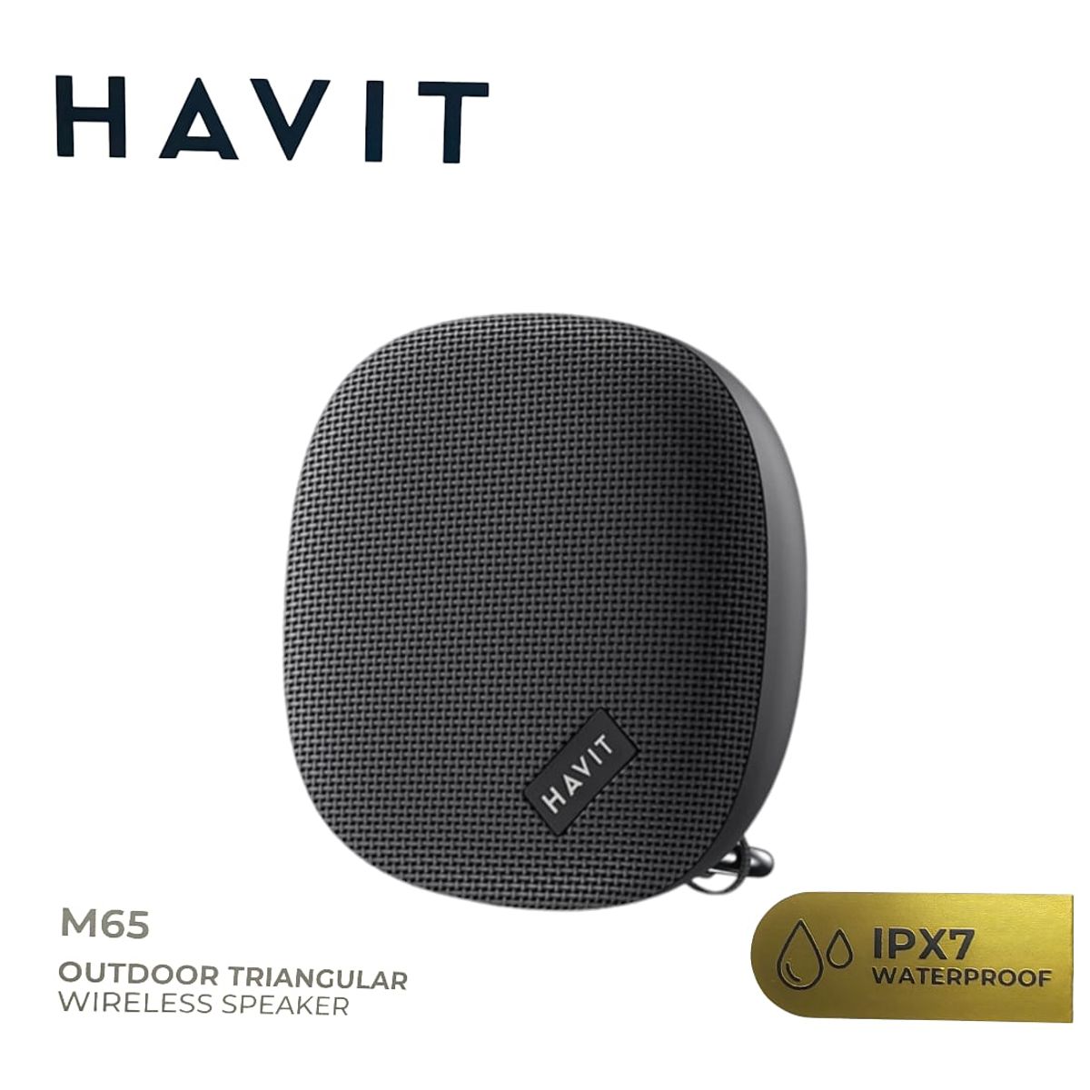 HAVIT - Parlante Portatil Bluetooth HAVIT M65 IPX7 5W 15H ideal para exter