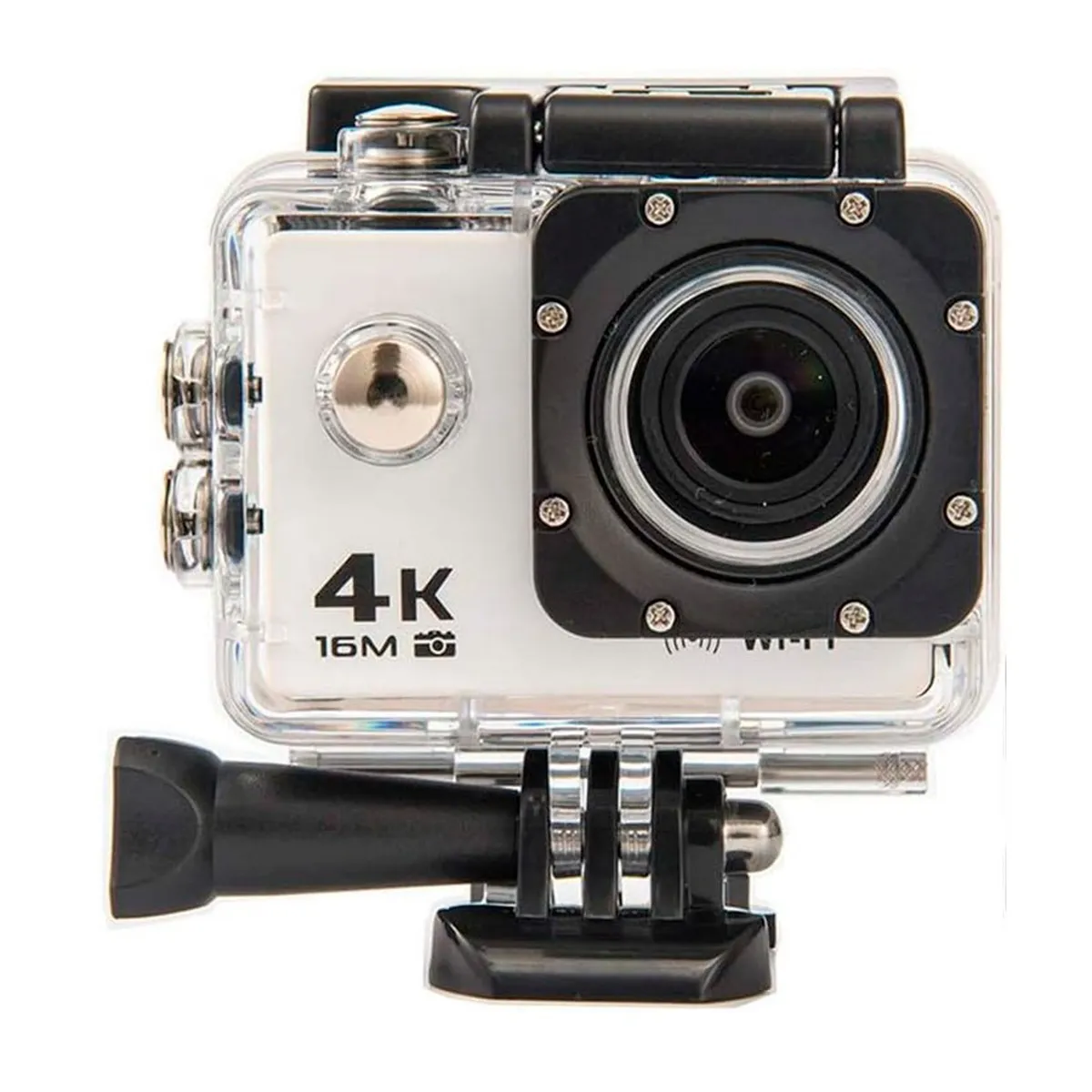 GENERICO - Cámara de Acción 4K Ultra HD 170D Go Blanco