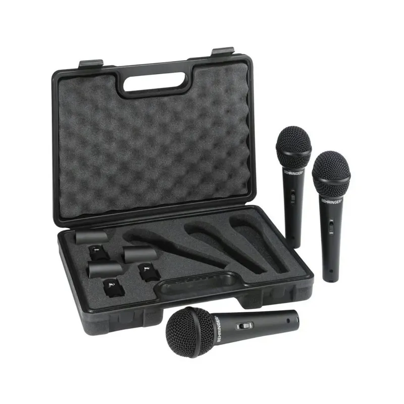 BEHRINGER - Microfonos Behringer XM1800S set de 3 Profesional Dinamicos