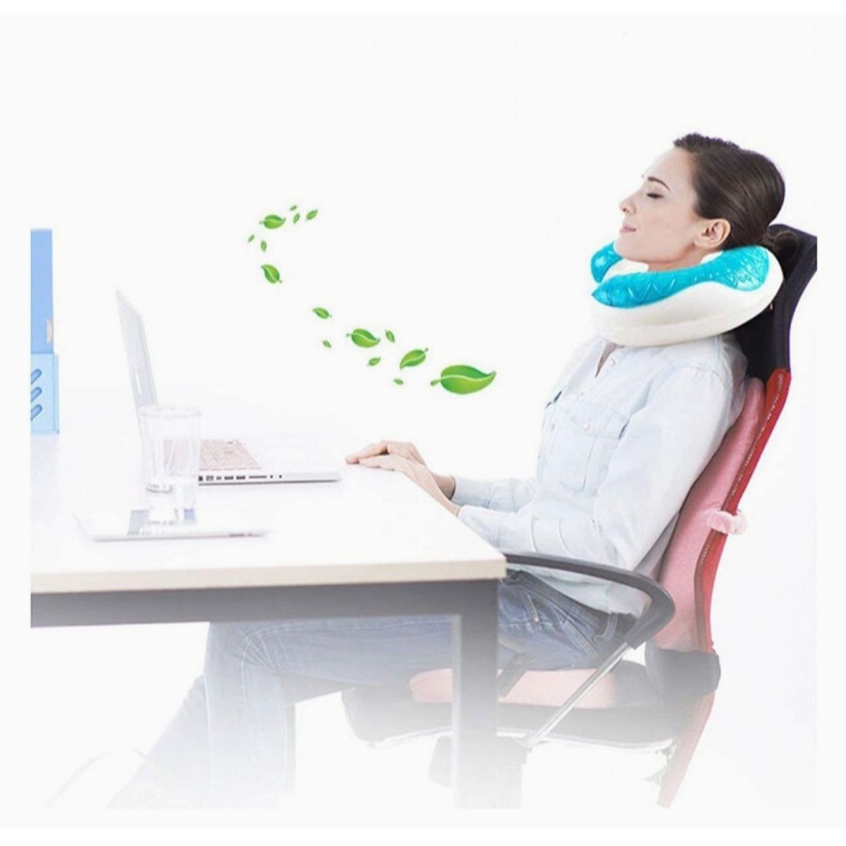 GENERICO - COJÍN CERVICAL VISCOELÁSTICA GEL TECH