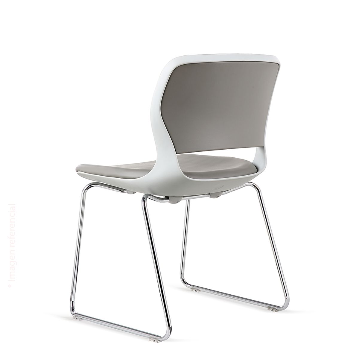 DECORPLAS - Silla fija Multiuso Ace Colors Grey