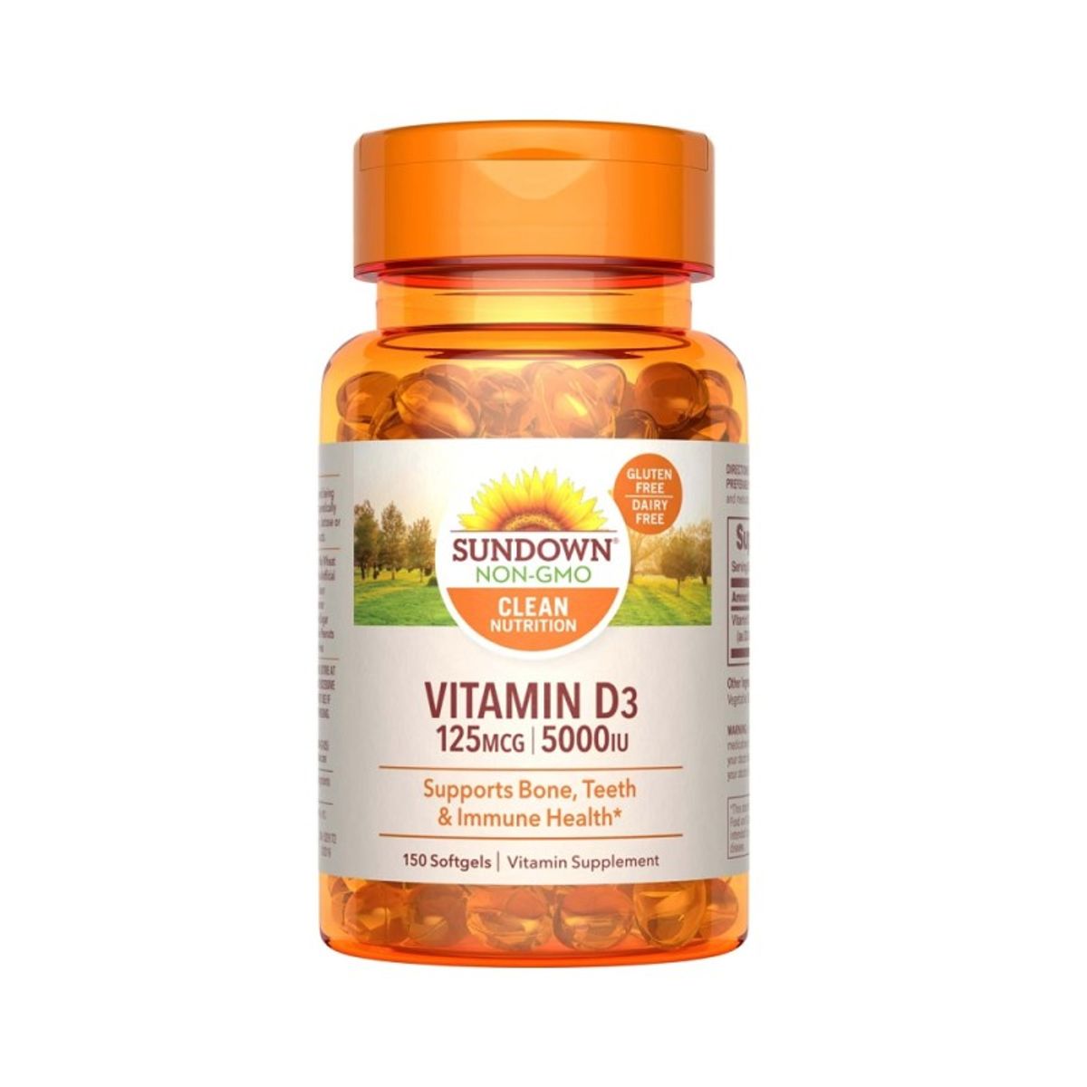 SUNDOWN - Vitamina D3 x 5000 IU x 125 mcg - Sundown