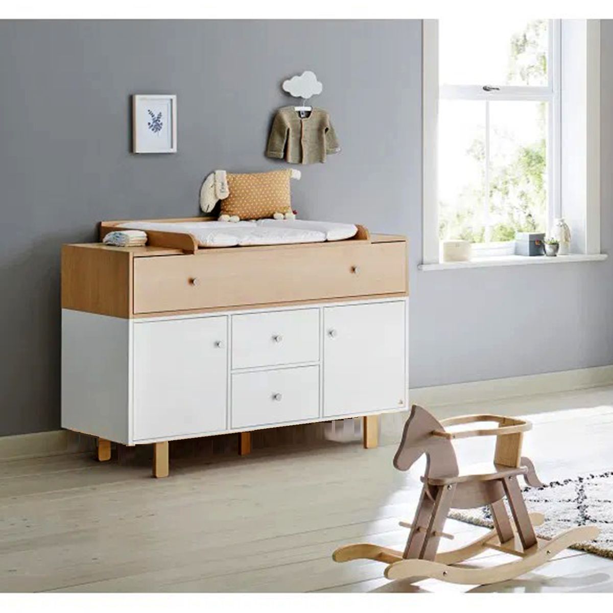 DIBA MUEBLES - Cómoda Cambiador Infantil Juliana DIBA Muebles