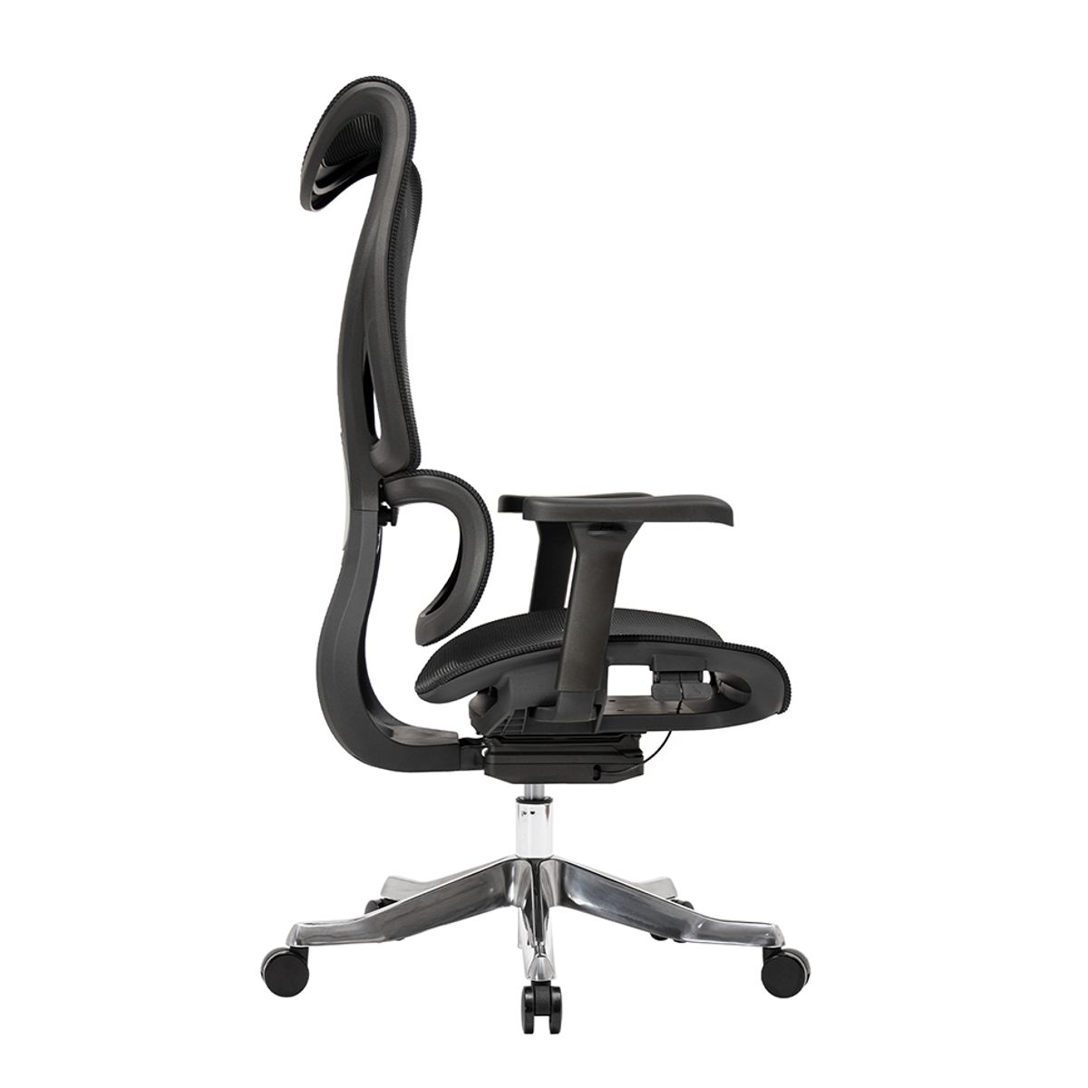 DECORPLAS - Silla de oficina Gerencial Luna Color Black Ergonómica