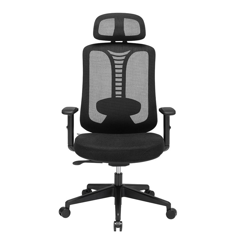 DECORPLAS - Silla de oficina Gerencial Siren Color Black Ergonómica