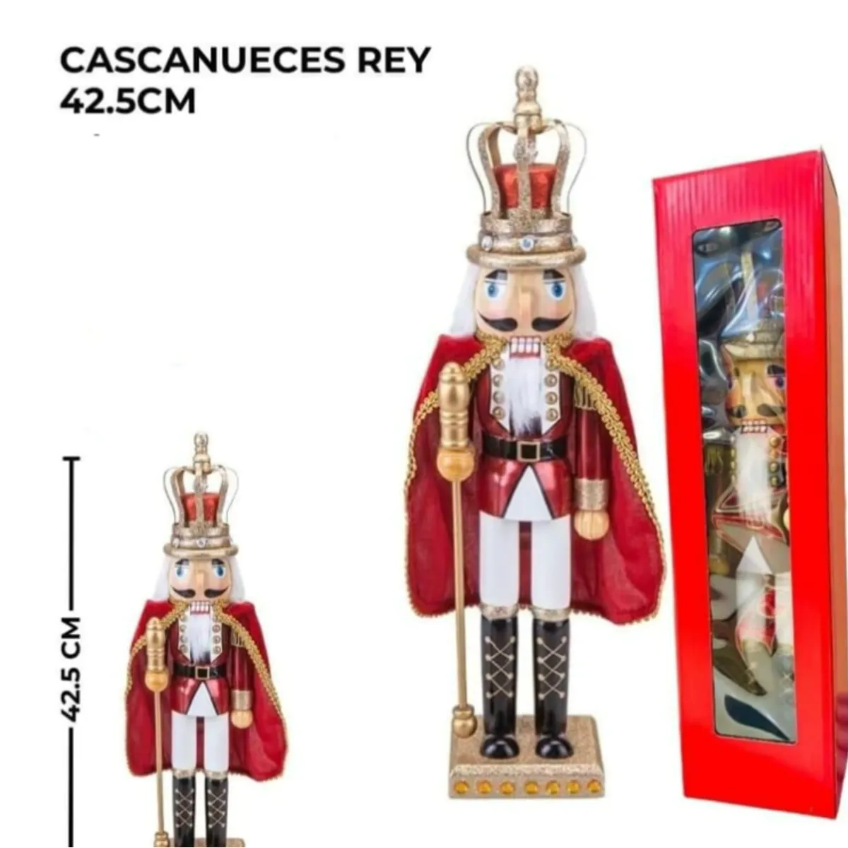 GENERICO - CASCANUECES REY 425CM UNIDAD