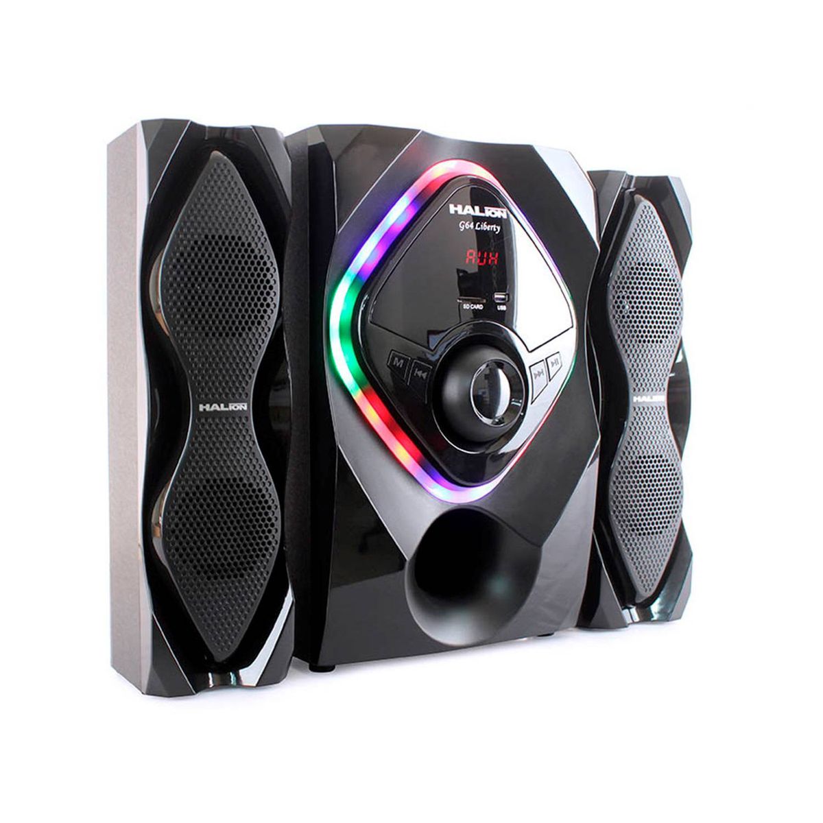 HALION - PARLANTES 2.1 HALION HA-G64 LIBERTY 150W