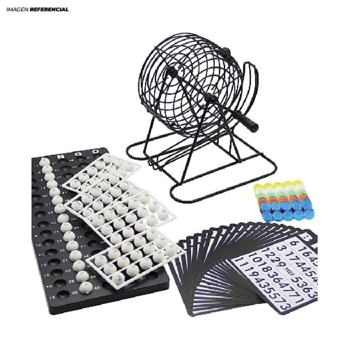 GENERICO - Bingo Clásico Neo de Metal