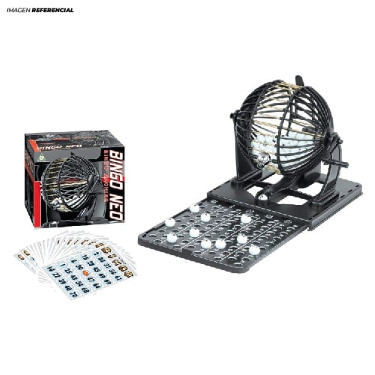 GENERICO - Bingo Clásico Neo de Metal