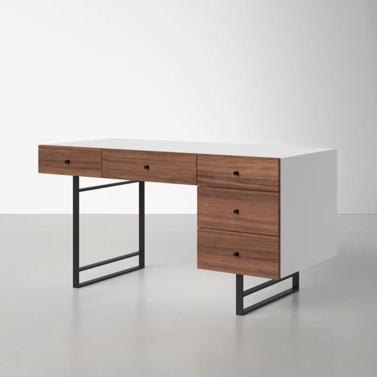 TU MESITA - Escritorio Moderno Rabane Marrón 152cm