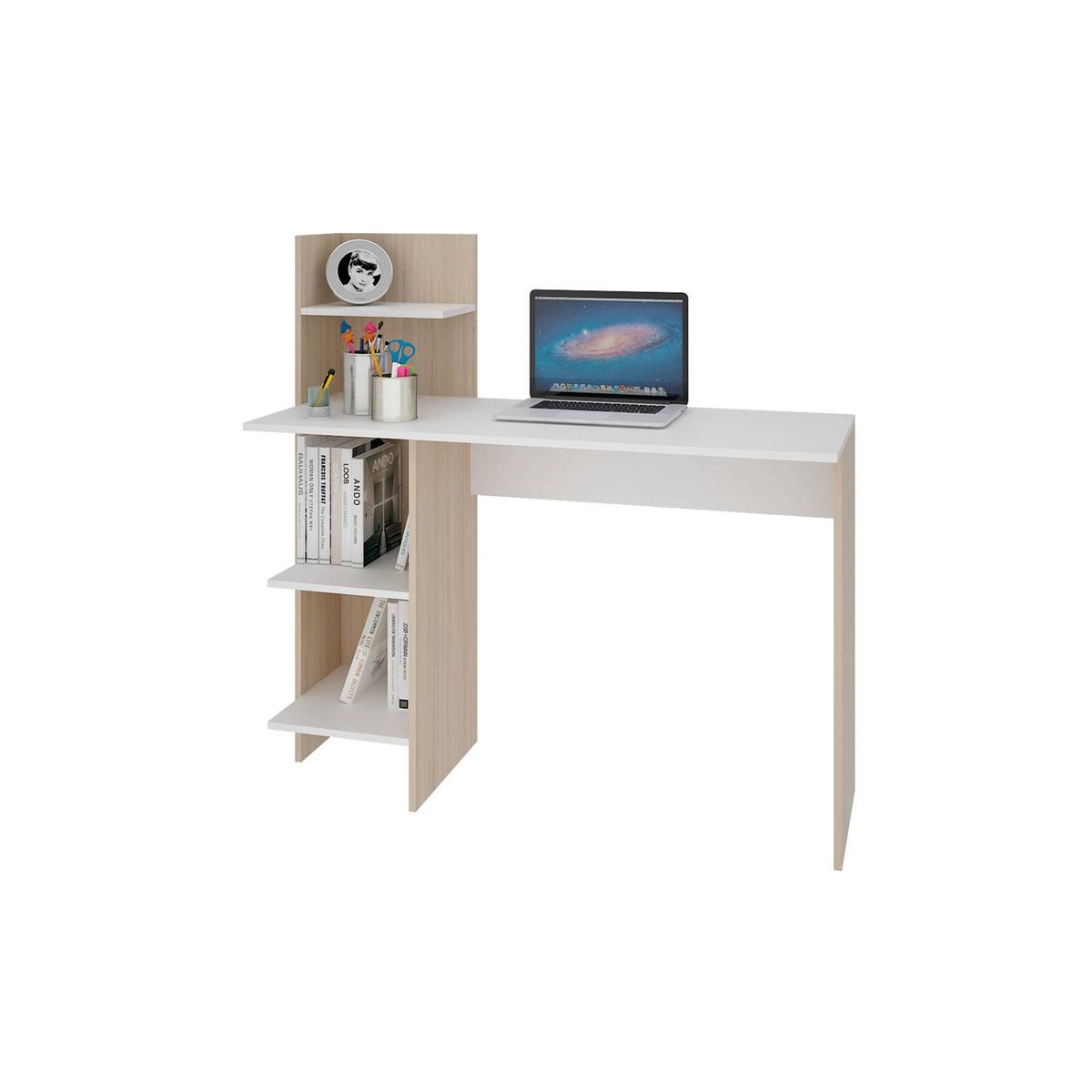 TU MESITA - Escritorio Moderno Rafael 120 x 120 x 50cm