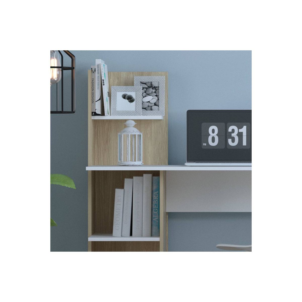 TU MESITA - Escritorio Moderno Rafael 120 x 120 x 50cm