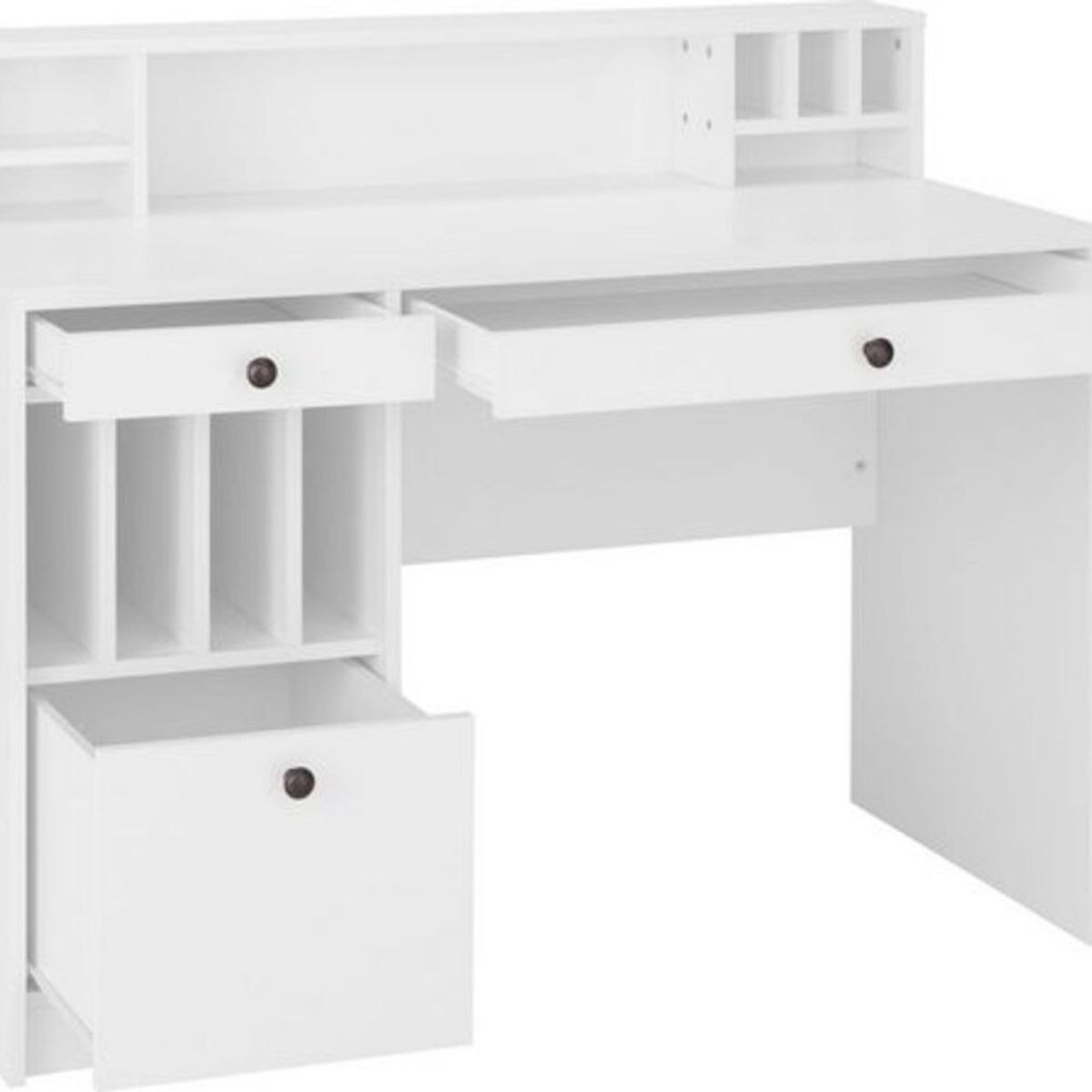 TU MESITA - Escritorio Moderno Dickens Blanco 120cm