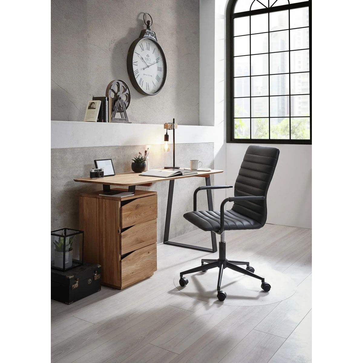 TU MESITA - Escritorio Contemporáneo Omahr 3 Cajones