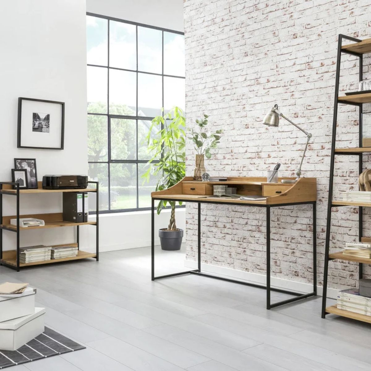 TU MESITA - Escritorio Contemporáneo Saúl 130cm