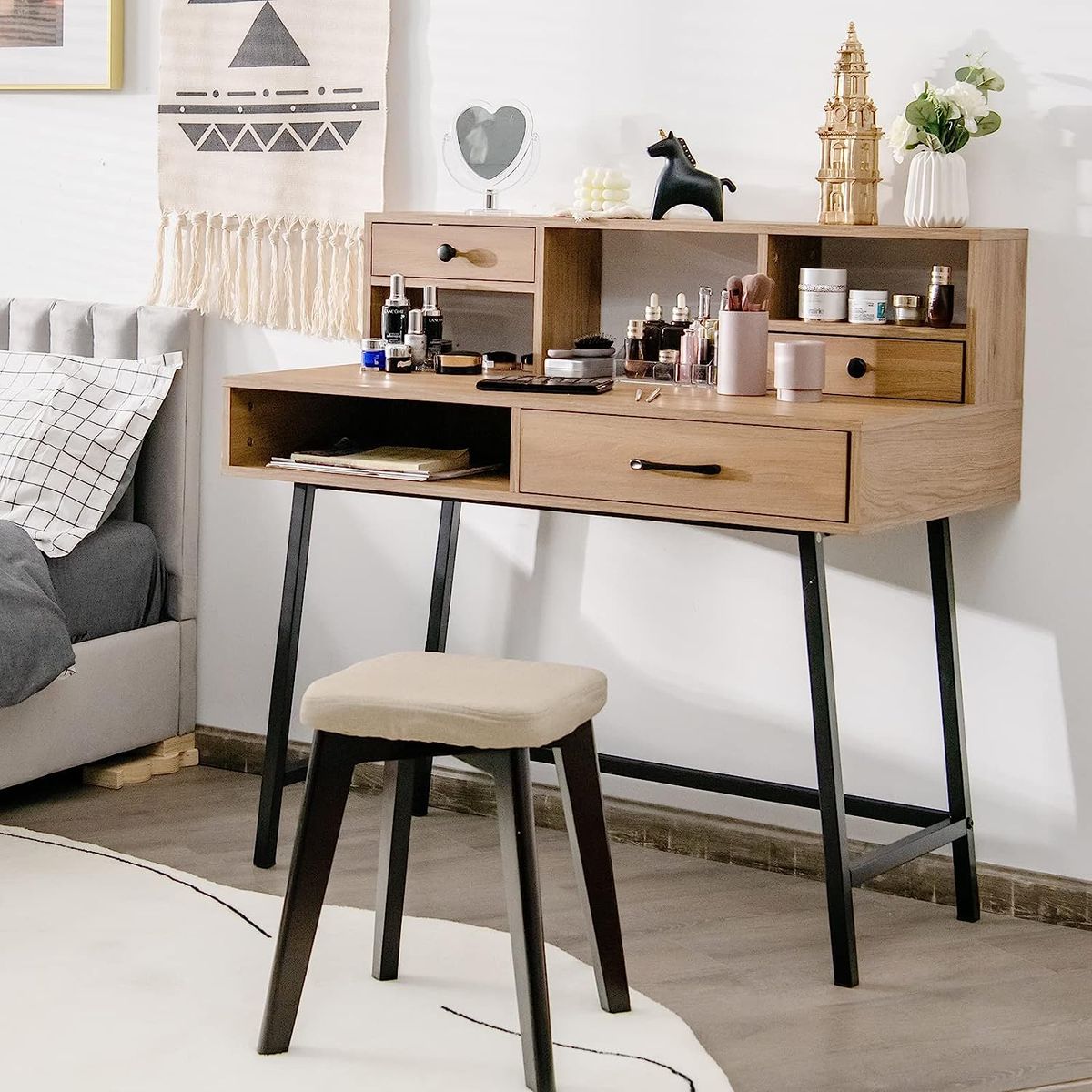 TU MESITA - Escritorio Moderno París 105cm Marrón