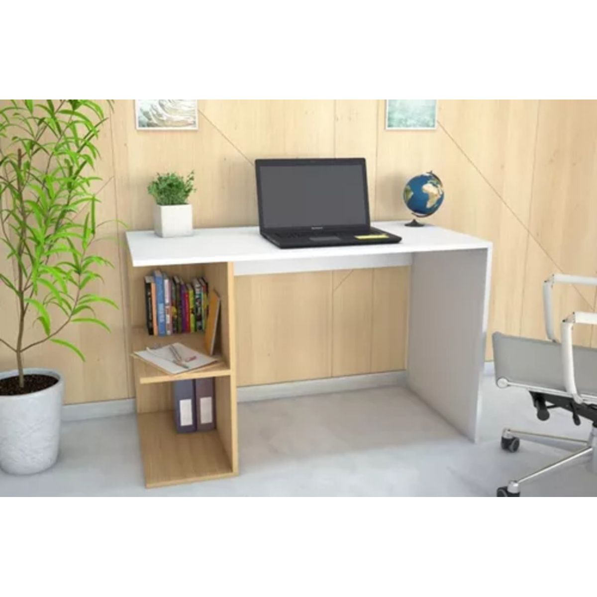 TU MESITA - Escritorio Juvenil Simón color BlancoDuna TU MESITA