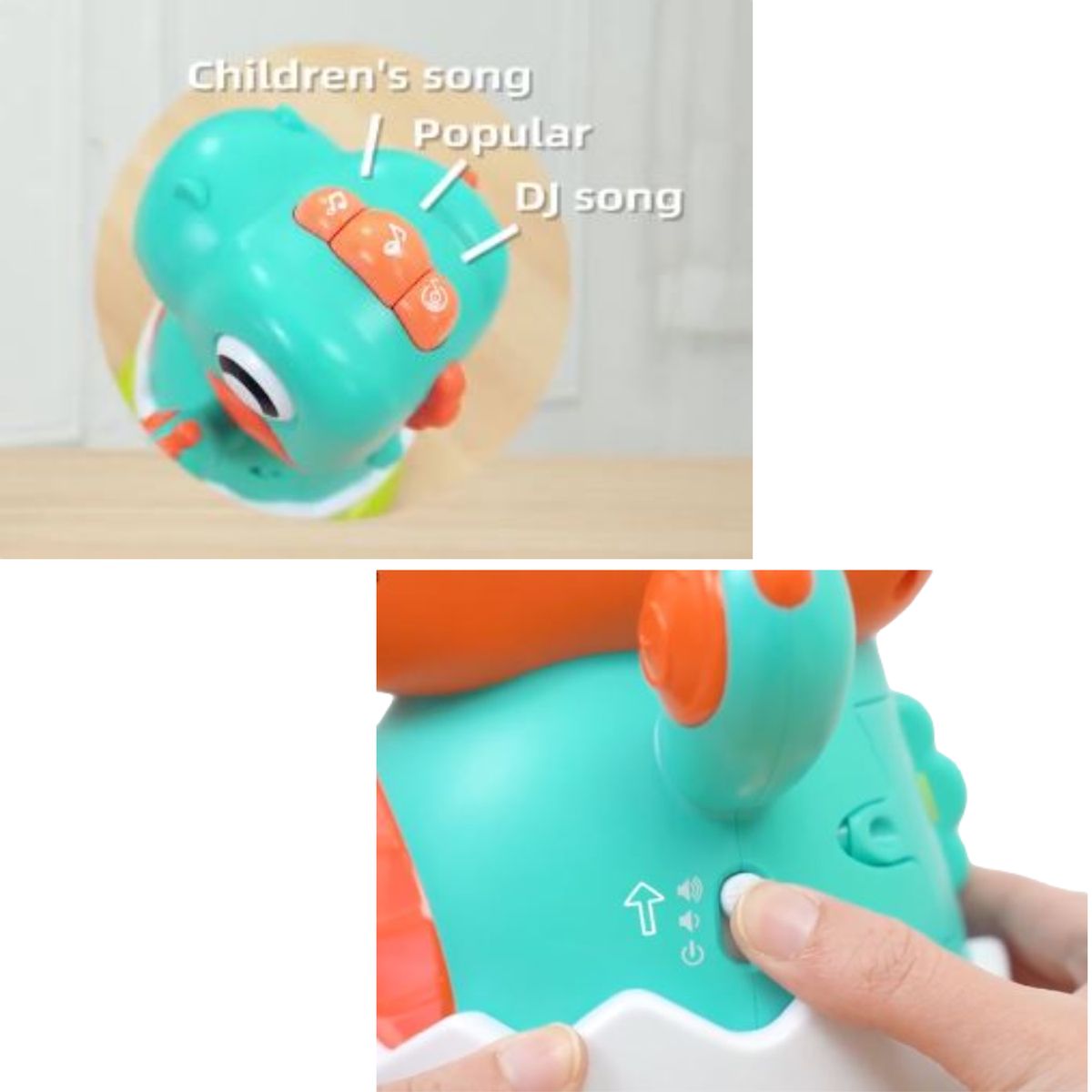 GENERICO - JUGUETE DINOSAURIO DIDACTICO DINO DANCE