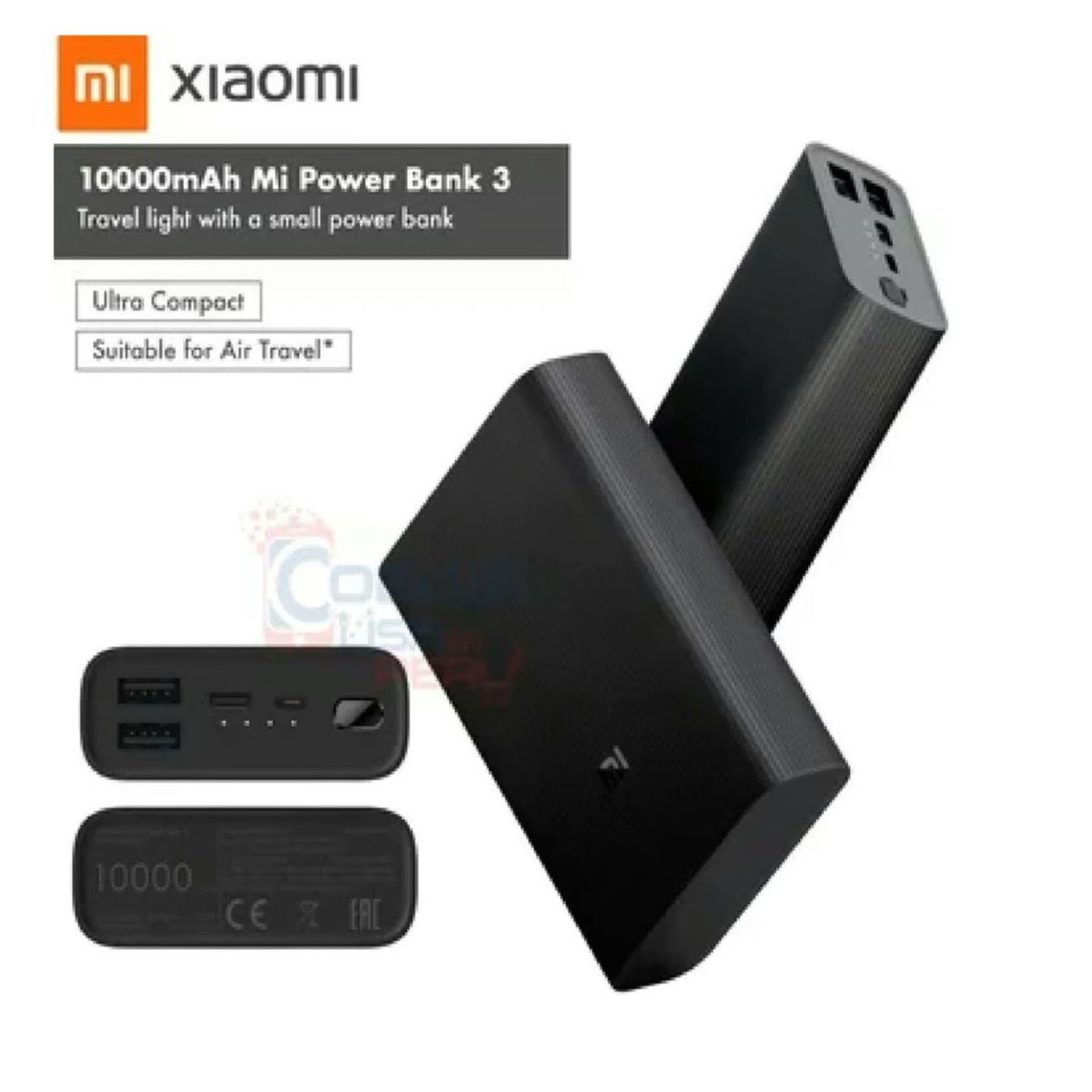 XIAOMI - Xiaomi Power Bank 3 Ultra Compact 10000mah USB