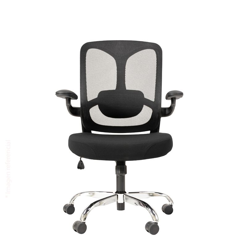 DECORPLAS - Silla de oficina Operativa Mira Color Black Ergonómica
