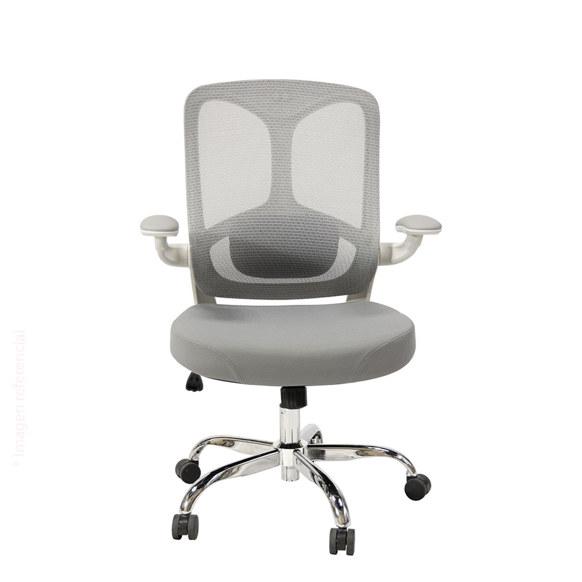 DECORPLAS - Silla de oficina Operativa Mirada Colors Grey Ergonómica