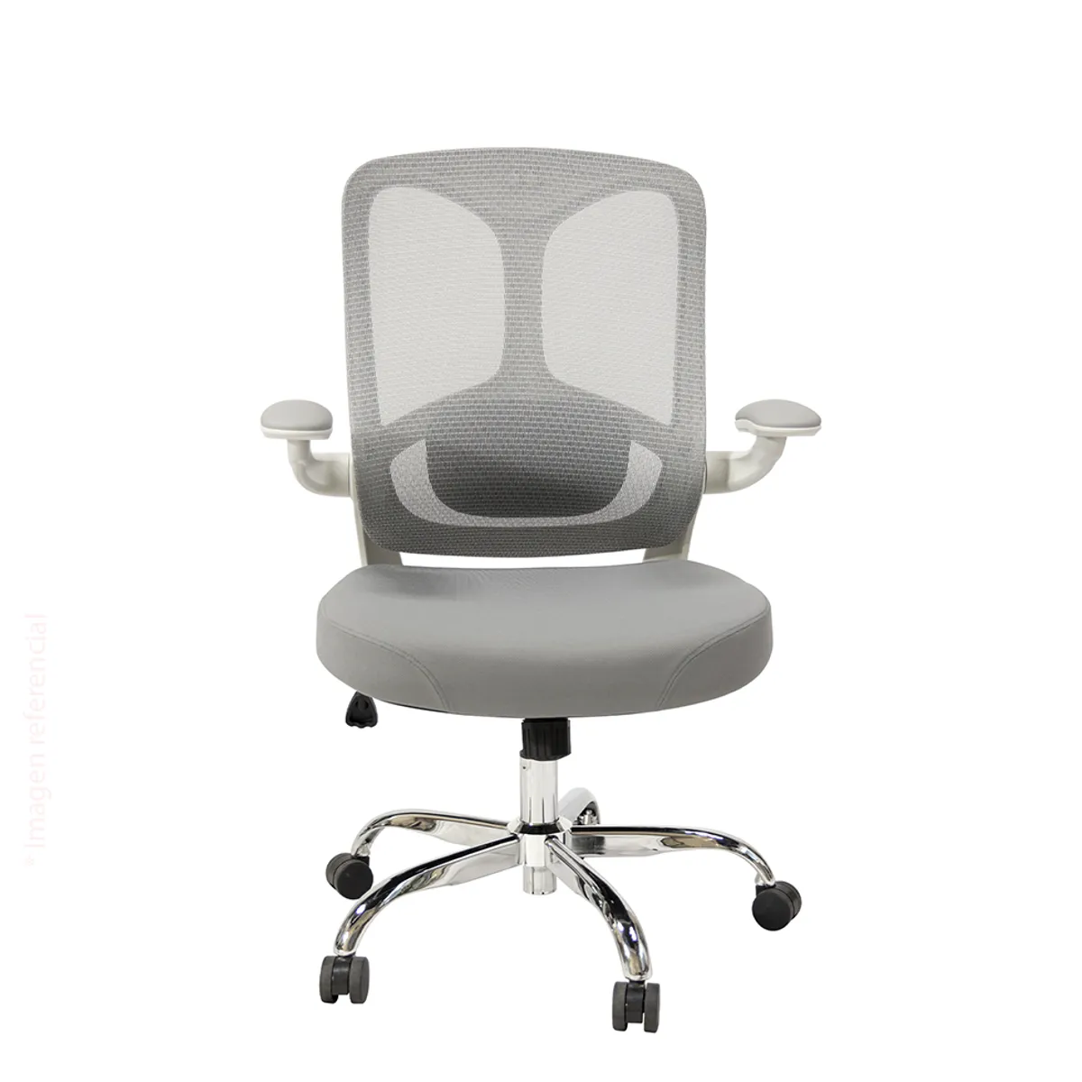 DECORPLAS - Silla de oficina Operativa Mirada Colors Grey Ergonómica