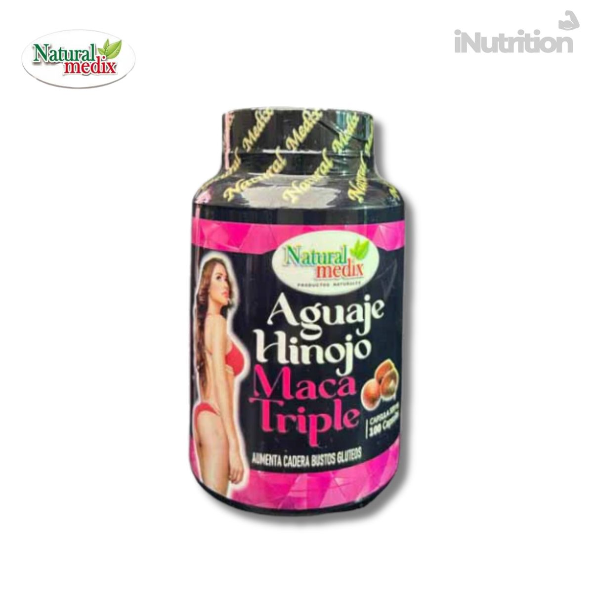 GENERICO - AGUAJE HINOJO MACA TRIPLE 100 CÁPSULAS