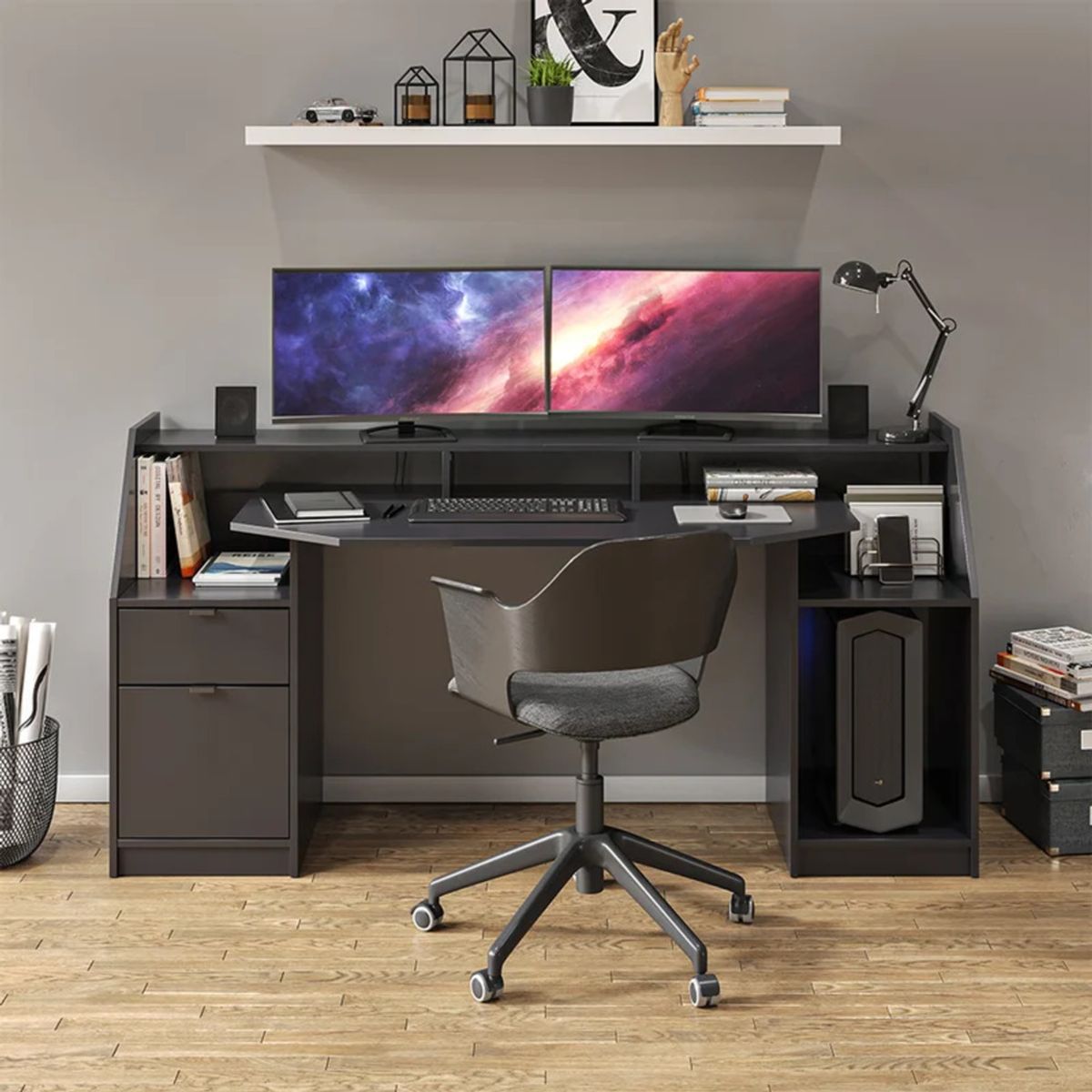 TU MESITA - Escritorio Moderno Vanuato Negro