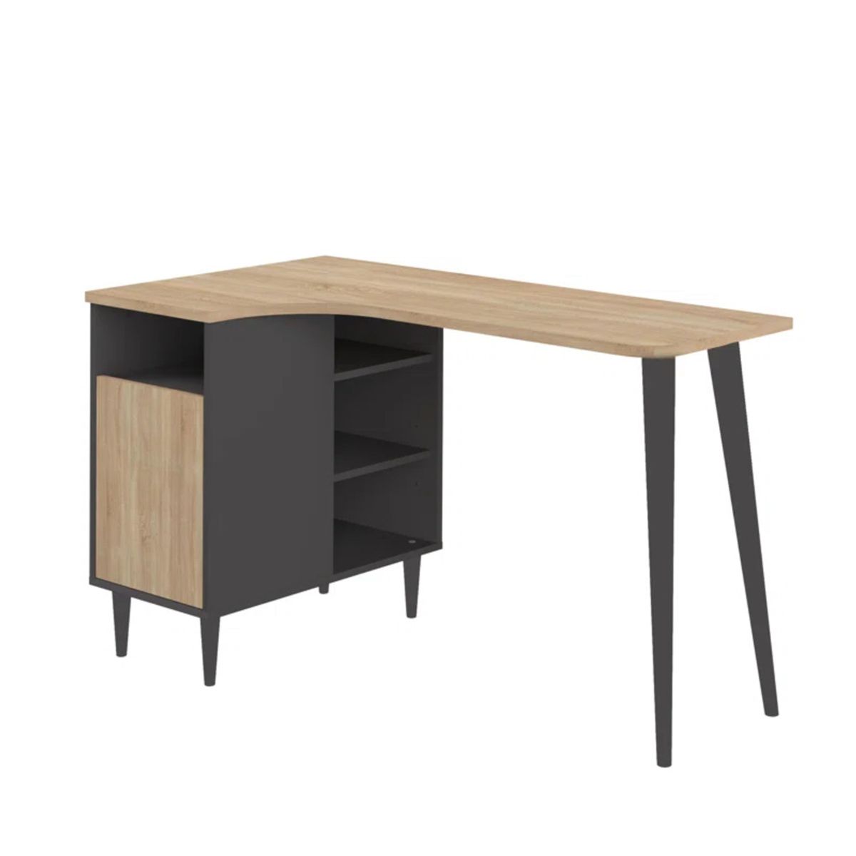 TU MESITA - Escritorio Vintage Kiribati Negro