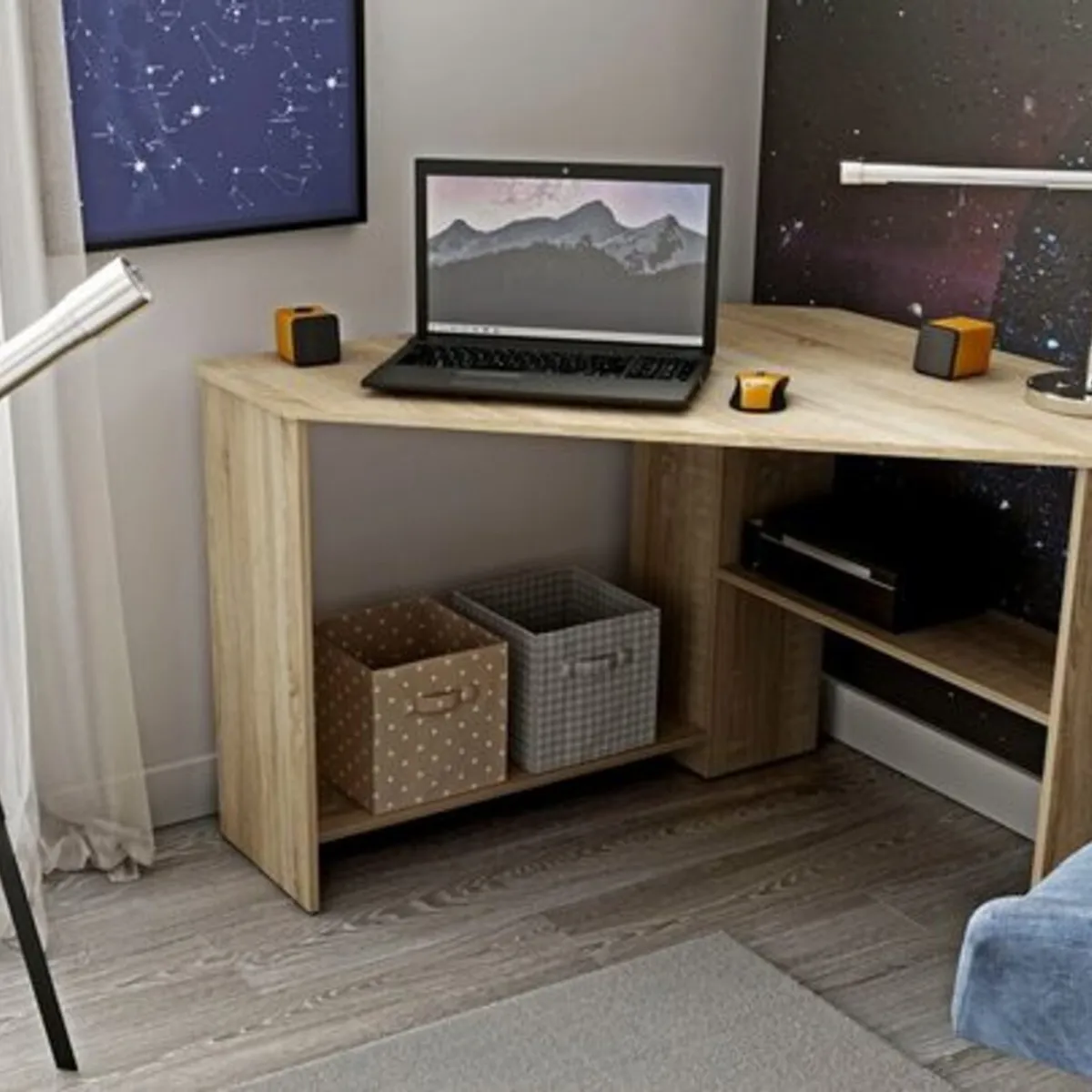 TU MESITA - Escritorio Esquinero Moderno William Duna